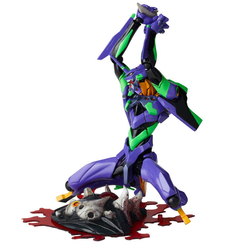 Revoltech Evangelion Evolution Rebuild of Evangelion: EV-001 EVA-01 Test Type (Re-run) image 2