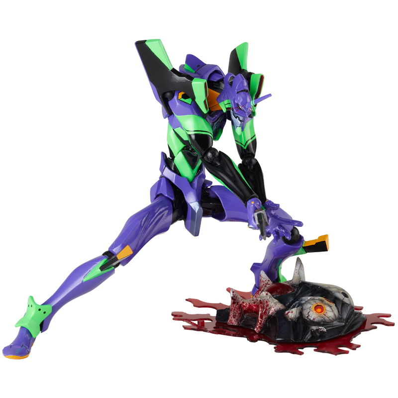 Revoltech Evangelion Evolution Rebuild of Evangelion: EV-001 EVA-01 Test Type (Re-run) image 3
