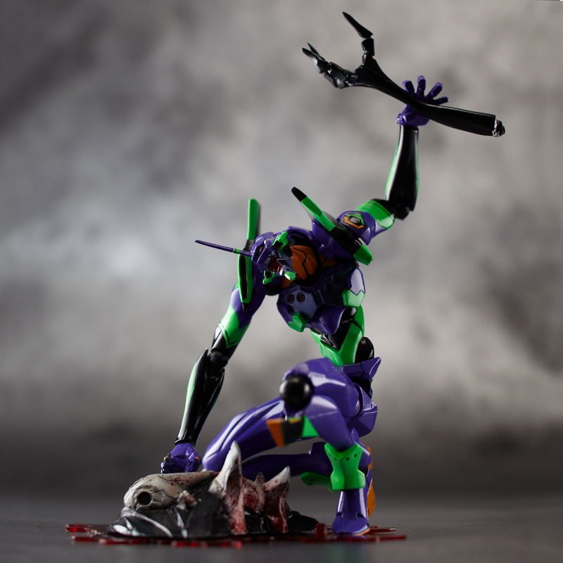 Revoltech Evangelion Evolution Rebuild of Evangelion: EV-001 EVA-01 Test Type (Re-run) image 7