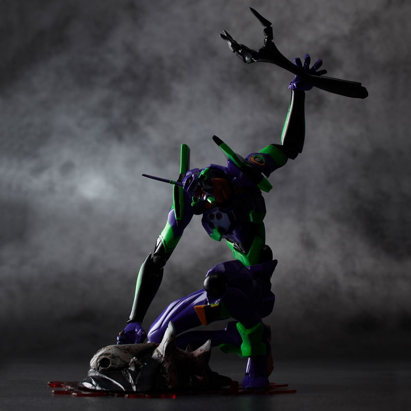 Revoltech Evangelion Evolution Rebuild of Evangelion: EV-001 EVA-01 Test Type (Re-run) image 9