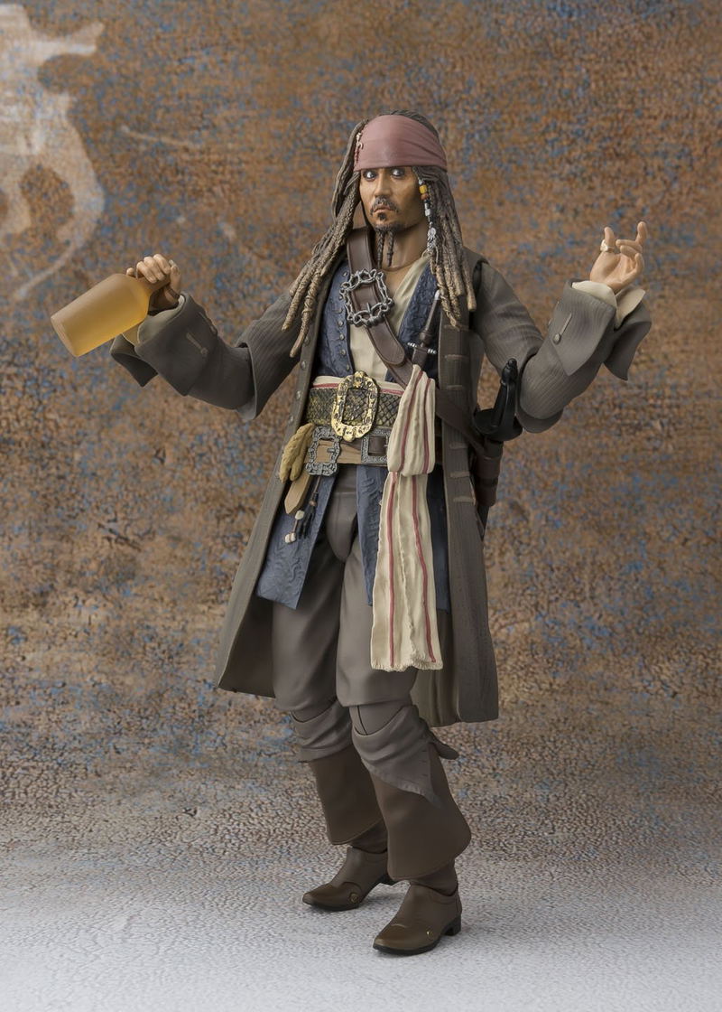 S.H.Figuarts Pirates of the Caribbean Dead Men Tell No Tales: Captain Jack Sparrow image 2