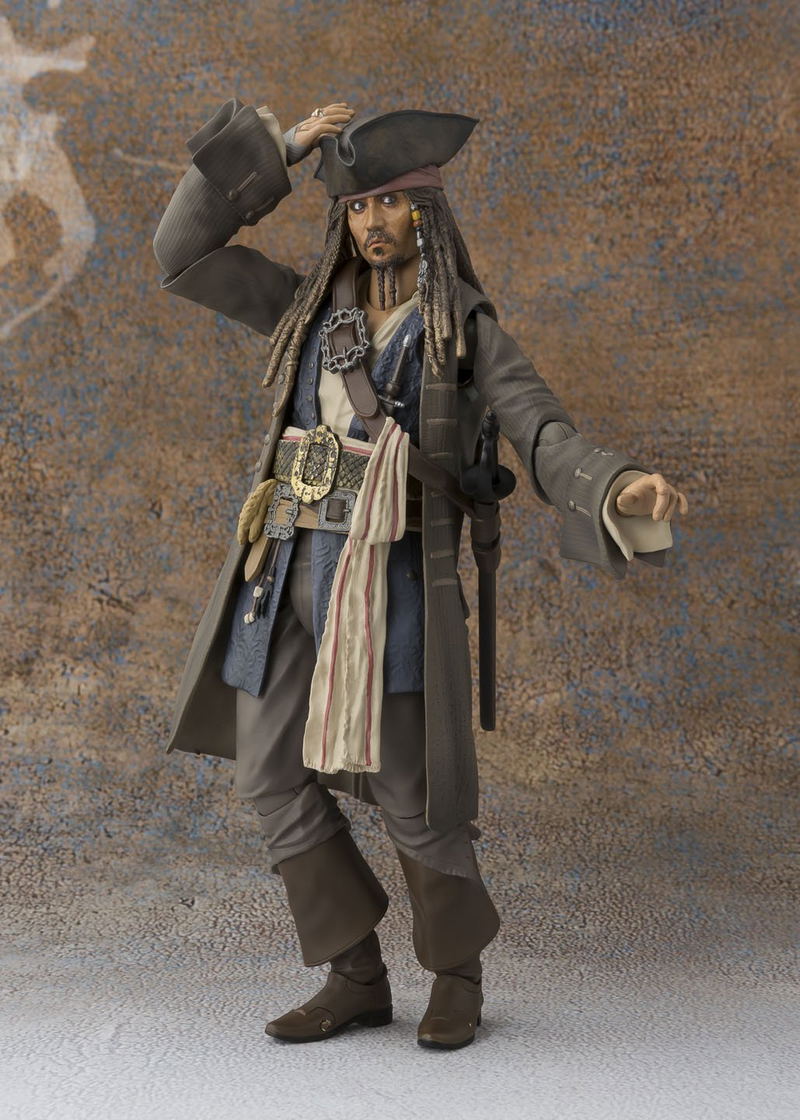 S.H.Figuarts Pirates of the Caribbean Dead Men Tell No Tales: Captain Jack Sparrow image 3