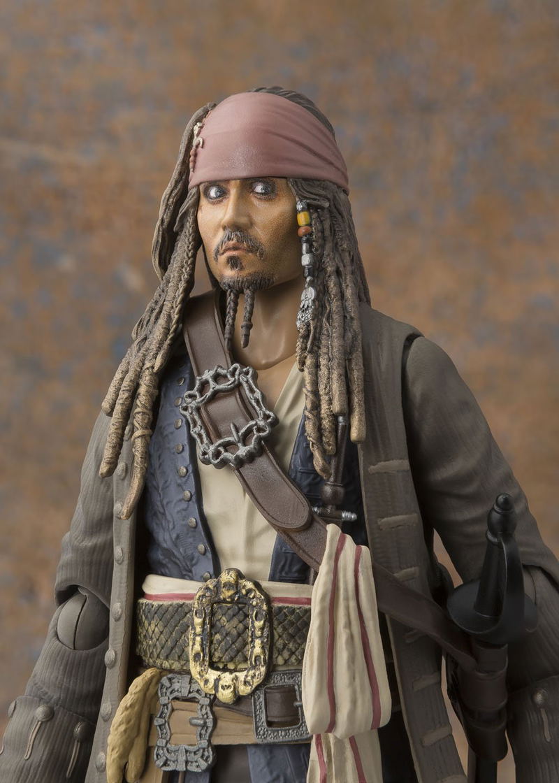 S.H.Figuarts Pirates of the Caribbean Dead Men Tell No Tales: Captain Jack Sparrow image 6