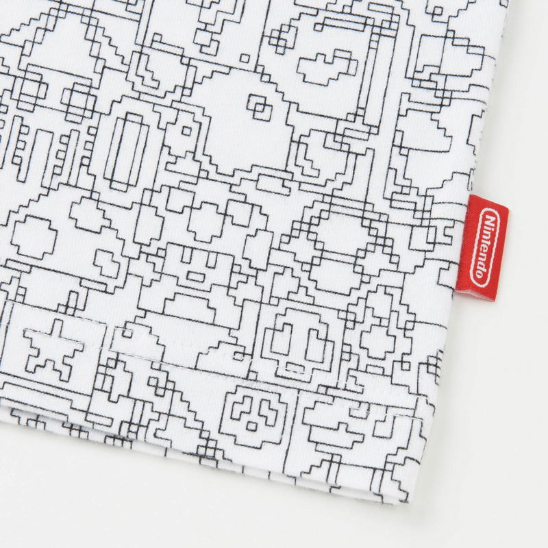 Super Mario Mosaic Men Utgp Nintendo Short-Sleeve Graphic T-shirt (XXL Size) image 3