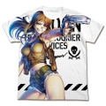 Black Lagoon "Levi" Full Graphic T-shirt 2015 Ver. White (L Size) thumbnail 1