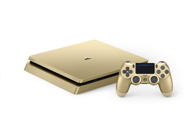 PlayStation 4 CUH-2000 Series 500GB HDD (Gold) image 1