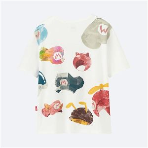 Super Mario Costume Hats Utgp Nintendo Women's T-shirt (L Size)
