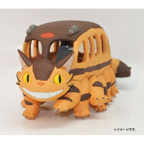 Studio Ghibli My Neighbor Totoro Kumukumu Puzzle: Cat Bus image 3