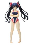 Hyperdimension Neptunia 1/5 Scale Pre-Painted Figure: Noire Competition Swimsuit Standing Pose Ver. thumbnail 1