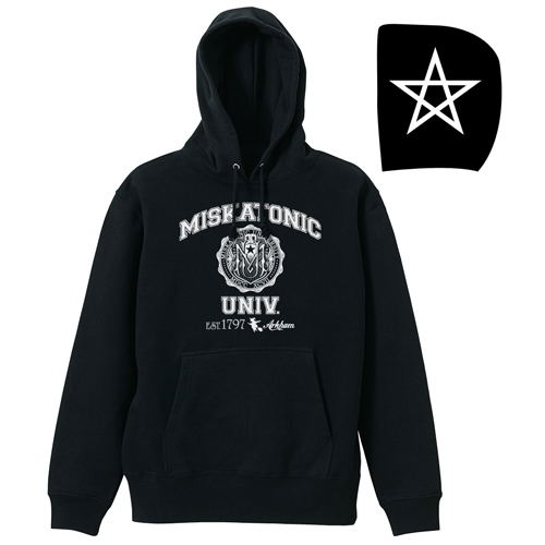 Miskatonic University Hoodie Black (M Size) image 1