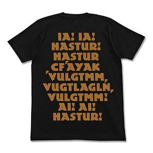 Miskatonic University Store Ia! Hastur T-shirt Black (S Size)