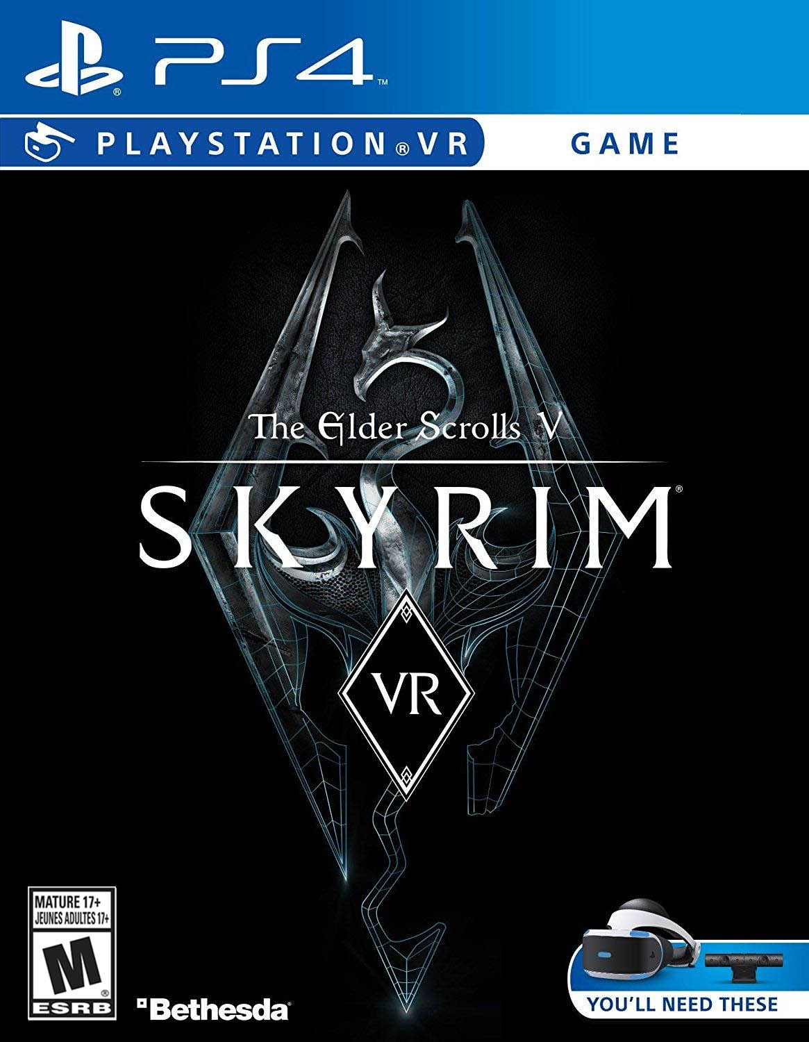 The Elder Scrolls V: Skyrim VR (Spanish Cover) — Import Game Deal