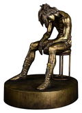 Ashita no Joe 1/6 Scale Pre-Painted Figure: Yabuki Joe -Last Scene- Bronze Ver. (Re-run) thumbnail 1