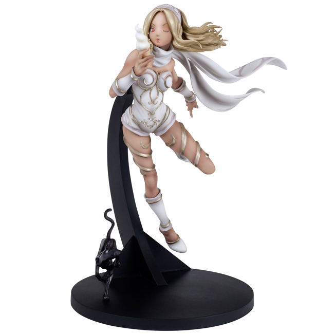 Hdge Technical Statue No.4 EX Gravity Daze: Gravity Kitten White Ver. (Re-run) image 1