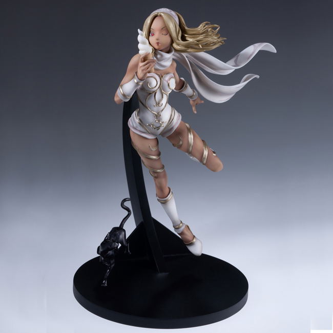 Hdge Technical Statue No.4 EX Gravity Daze: Gravity Kitten White