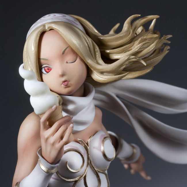 Hdge Technical Statue No.4 EX Gravity Daze: Gravity Kitten White