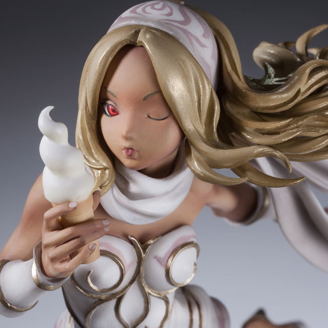 Hdge Technical Statue No.4 EX Gravity Daze: Gravity Kitten White