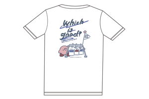 Kirbys Dream Land Which Is Good? T-shirt White With Mascot [Limited Edition] (XS Size)