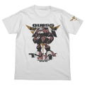 Mobile Suit Gundam Char's Counter Attack Jagd Doga T-shirt Quess Ver. White (XL Size) thumbnail 1