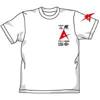 Mobile Suit Gundam Char's Counter Attack Nu Gundam T-shirt White (L Size)