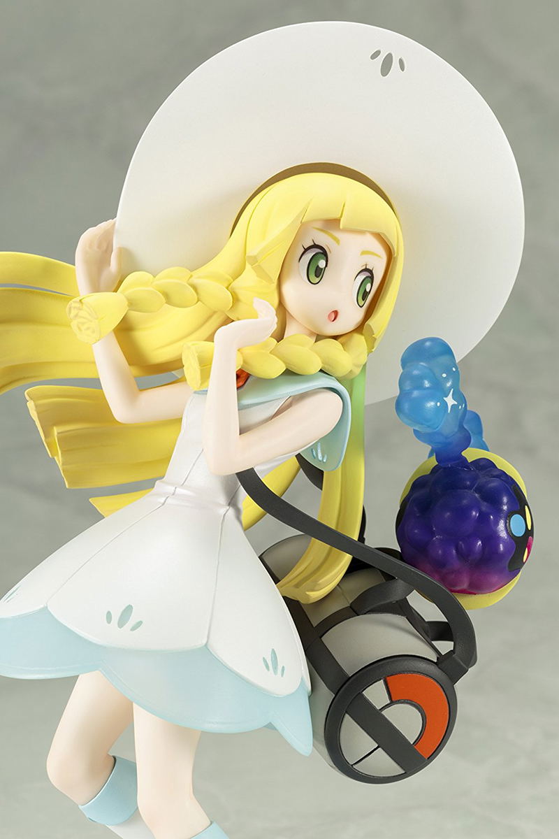 Pokemon Sun & Moon 1/8 Scale Pre-Painted Figure: Lillie and Cosmog [Pokemon Center Online Shop Limited Ver.] image 6