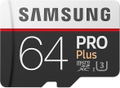Samsung microSDXC PRO Plus 64GB Kit, UHS-I U3/Class 10 (2017) thumbnail 1