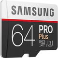 Samsung microSDXC PRO Plus 64GB Kit, UHS-I U3/Class 10 (2017) thumbnail 2