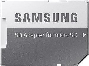 Samsung microSDXC PRO Plus 64GB Kit, UHS-I U3/Class 10 (2017)