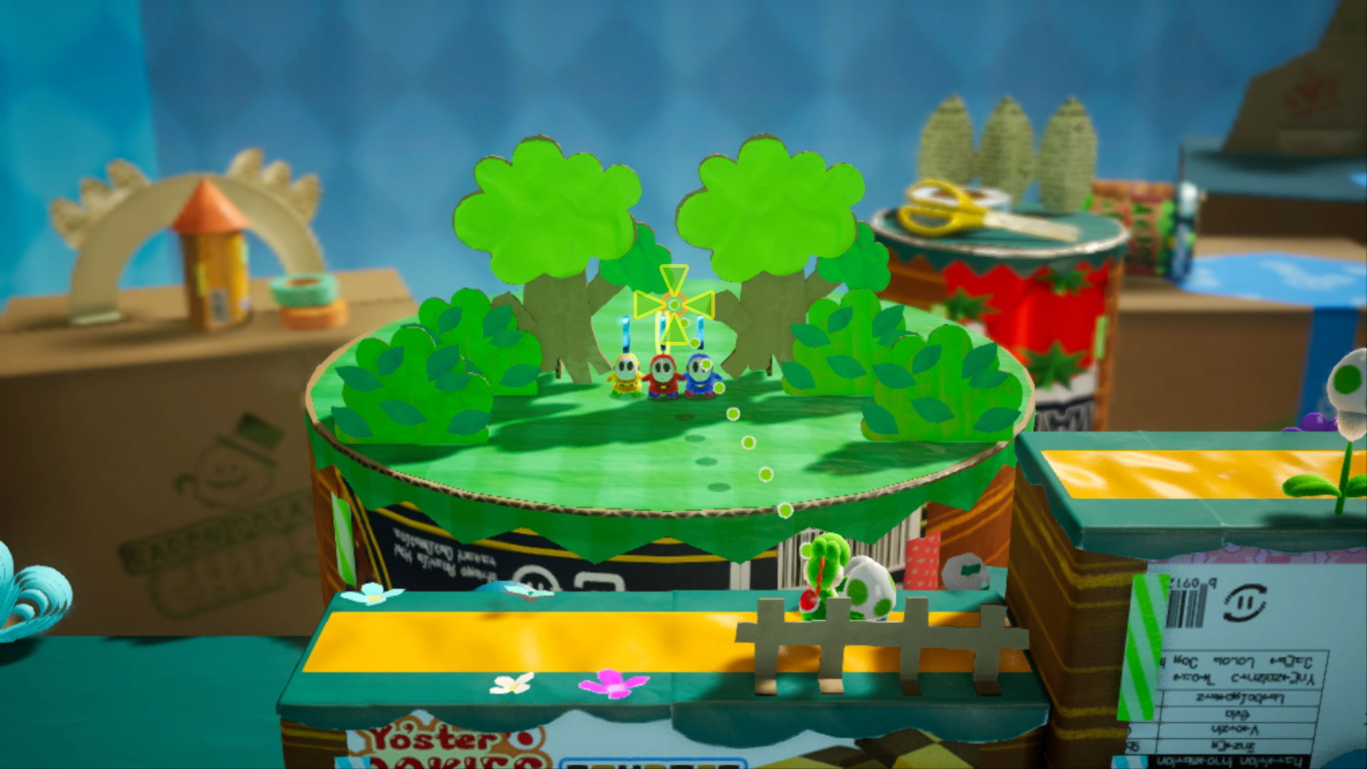 Yoshi's Crafted World (Multi-Language) (Cover - Asian) for