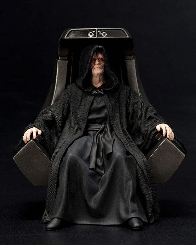 ARTFX+ Star Wars 1/10 Scale Pre-Painted Figure: Emperor Palpatine (Re-run) image 2