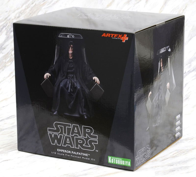 ARTFX+ Star Wars 1/10 Scale Pre-Painted Figure: Emperor Palpatine (Re-run) image 10