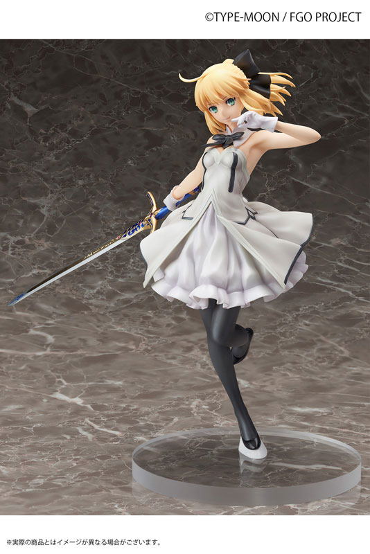 Fate/Grand Order 1/7 Scale Pre-Painted Figure: Saber/Altria Pendragon [Lily] image 1