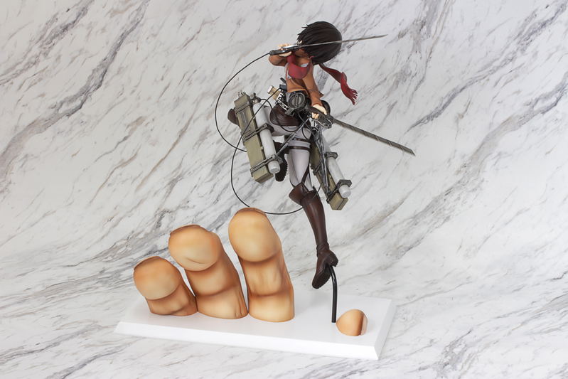 Attack on Titan 1/7 Scale Pre-Painted Figure: Mikasa Ackerman image 5