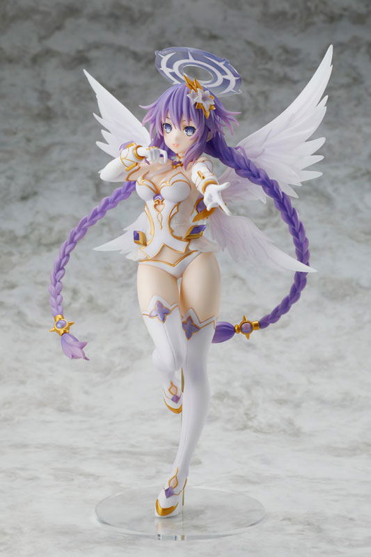 Cyberdimension Neptunia 4 Goddesses Online 1/7 Scale Painted Figure: Purple Heart image 1