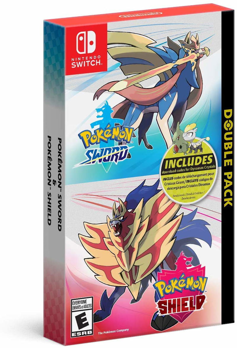 Pokemon Sword Shield Dual Pack for Nintendo Switch, Nintendo