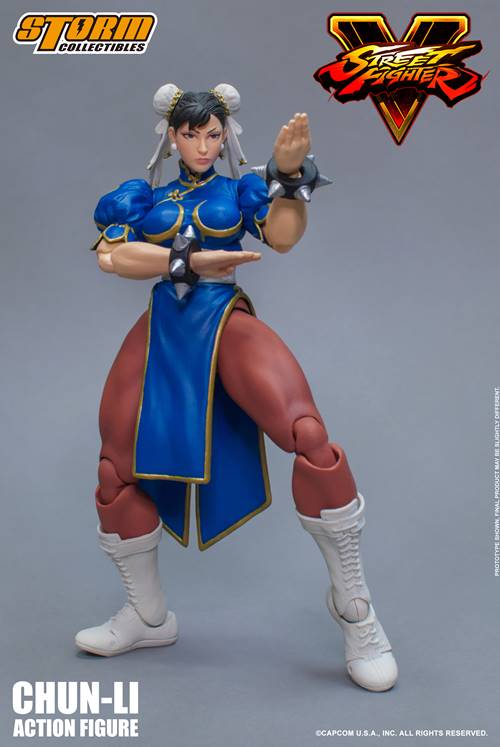 Street Fighter V 1/12 Scale Pre-Painted Action Figure: Chun-Li image 1