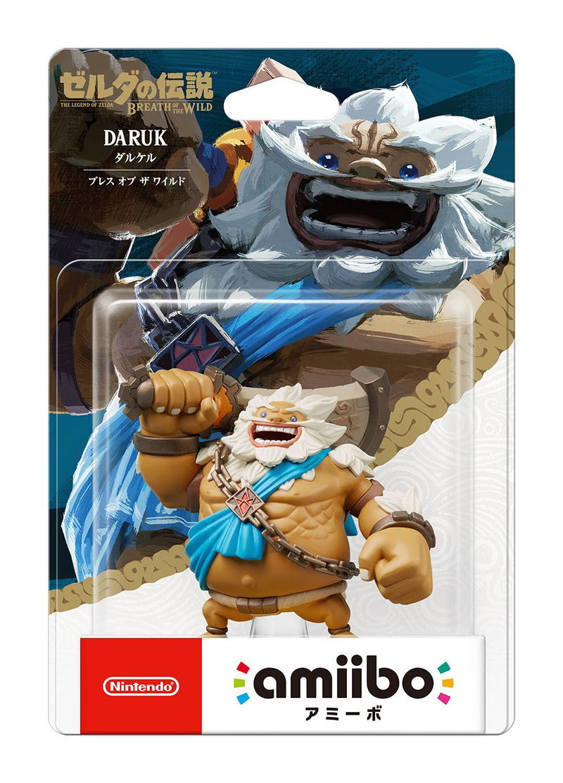amiibo The Legend of Zelda: Breath of the Wild Series Figure (Daruk) [Re-run] image 1