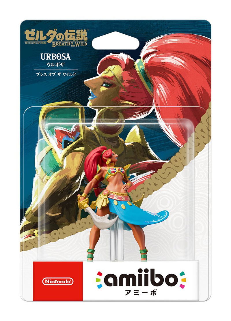 amiibo The Legend of Zelda: Breath of the Wild Series Figure (Urbosa) [Re-run] image 1