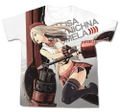 God Eater 2 Rage Burst Alisa Full Graphic T-shirt White (XL Size) thumbnail 1
