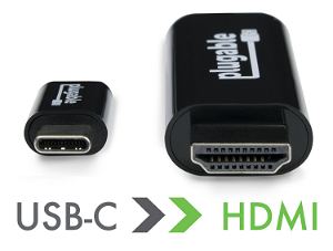 Plugable USB-C to HDMI 2.0 Cable (6'/1.8m)