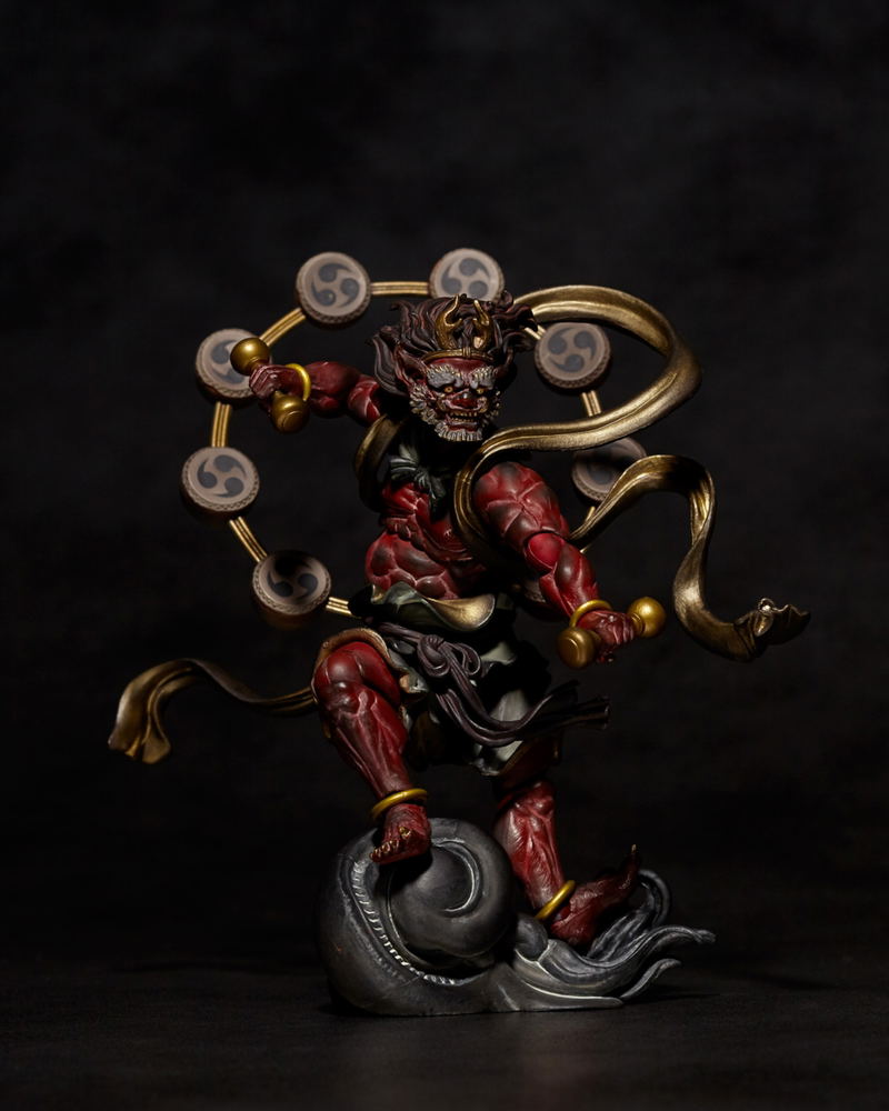 Revoltech KT Project KT-EX05 Takeya Freely Figure: Raijin (Red) image 10