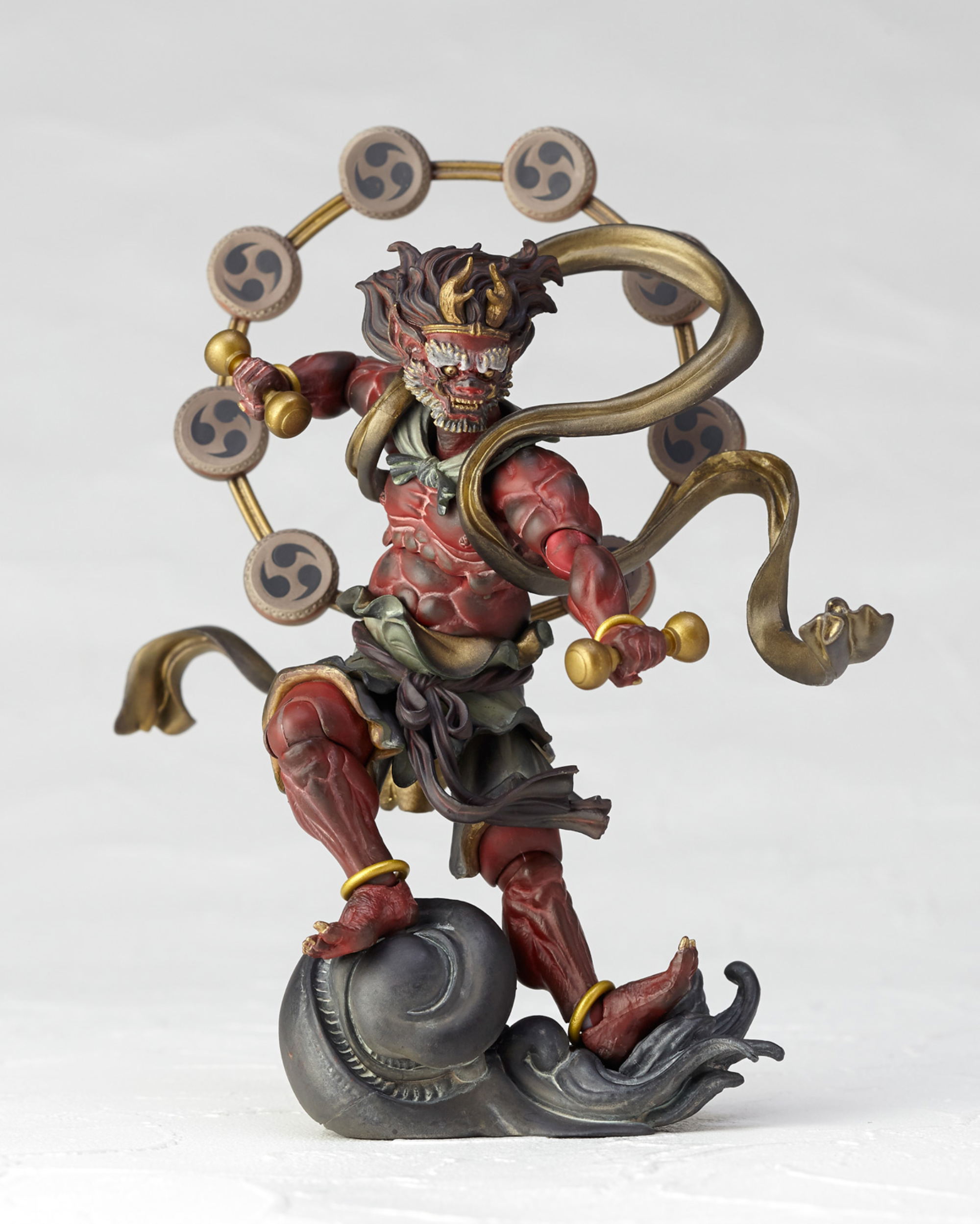 Revoltech KT Project KT-EX05 Takeya Freely Figure: Raijin (Red)