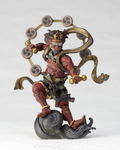 Revoltech KT Project KT-EX05 Takeya Freely Figure: Raijin (Red) thumbnail 2
