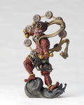 Revoltech KT Project KT-EX05 Takeya Freely Figure: Raijin (Red) thumbnail 3