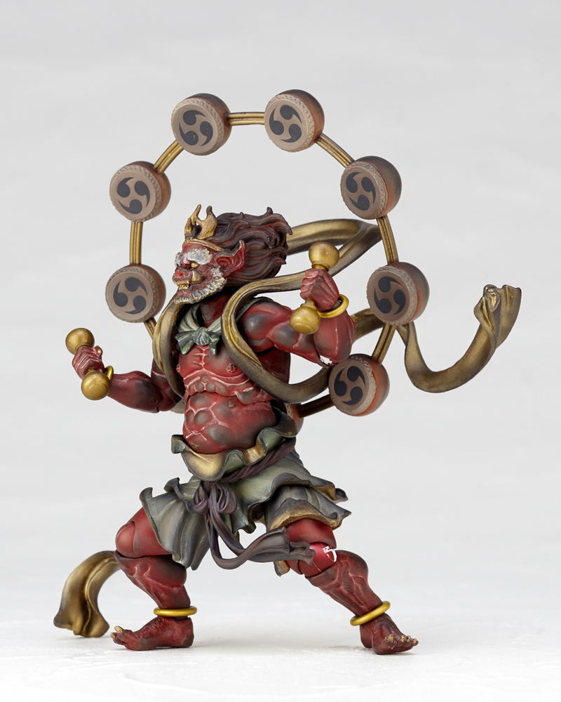 Revoltech KT Project KT-EX05 Takeya Freely Figure: Raijin (Red) image 5