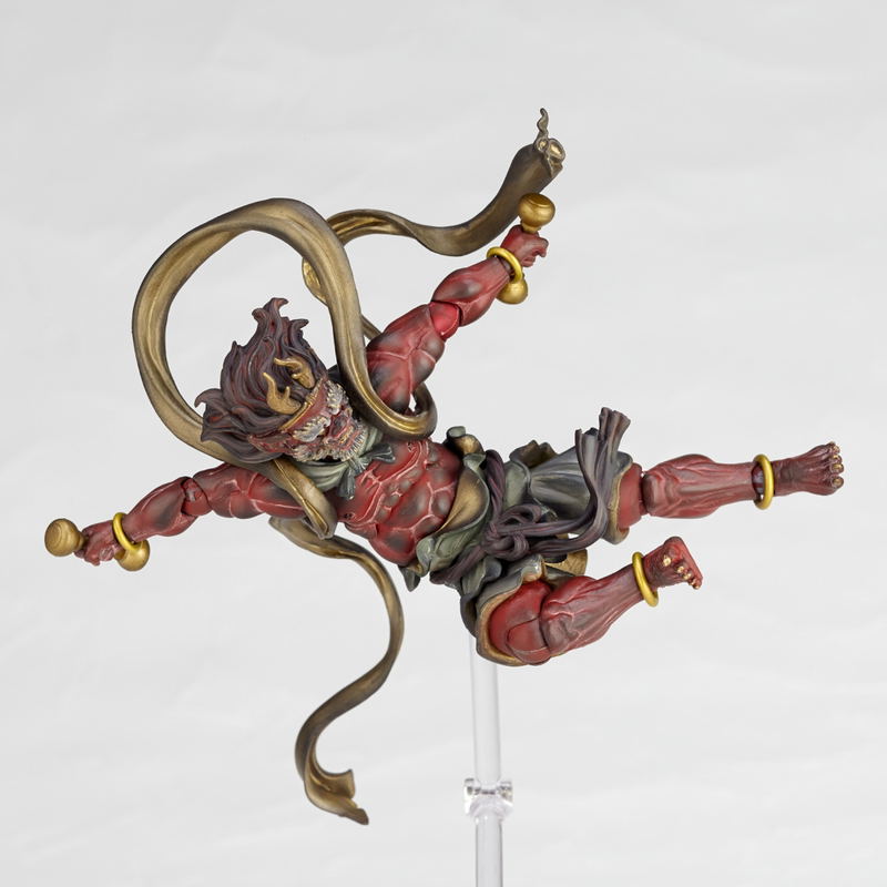 Revoltech KT Project KT-EX05 Takeya Freely Figure: Raijin (Red) image 8