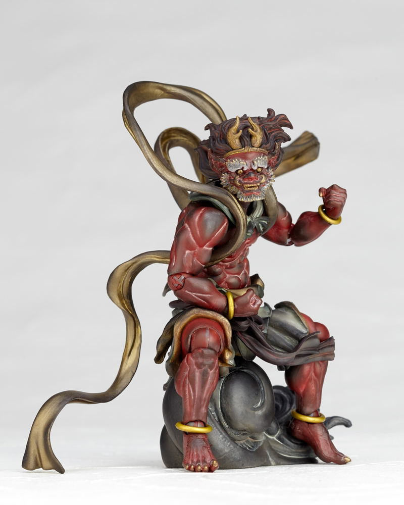 Revoltech KT Project KT-EX05 Takeya Freely Figure: Raijin (Red) image 9
