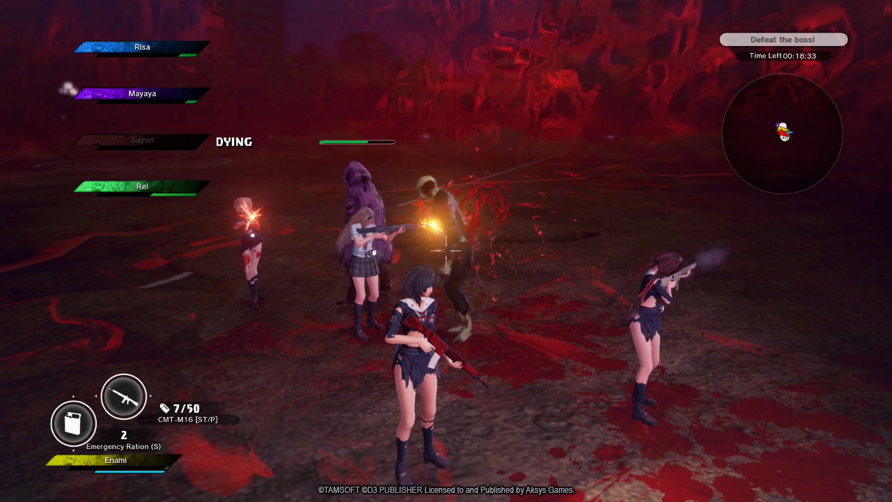 SG/ZH: School Girl Zombie Hunter for PlayStation 4