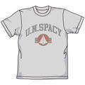 Super Dimension Fortress Macross - U.N. Spacy T-shirt Mix Gray (XL Size) thumbnail 1