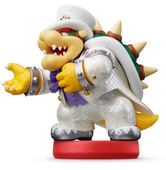 amiibo Super Mario Odyssey Series Figure (Bowser - Wedding Outfit) image 1